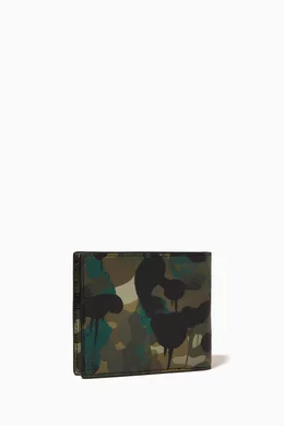 Camo sale coach wallet
