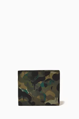 Coach wallet sales camo