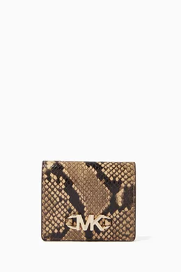 Michael kors python wallet shop