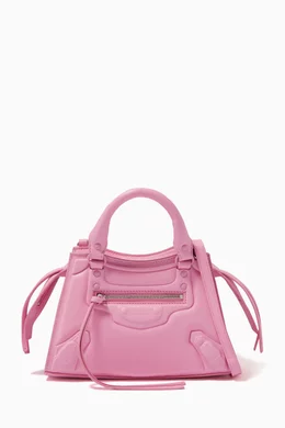 Balenciaga pink discount mini city