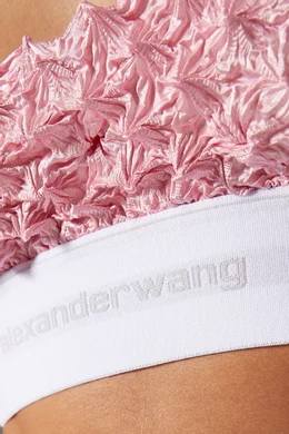 Womens Alexander Wang pink Shibori Bra Top