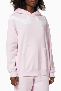 Pale pink nike hoodie hot sale