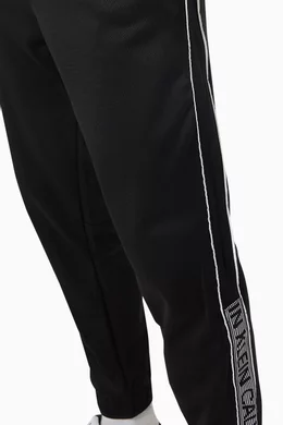 Buy Calvin Klein Performance Black Track Pants in Knit for Men in