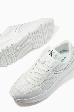 Calvin klein on sale leather chunky sneakers