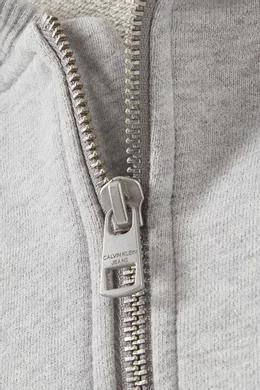 Calvin klein clearance zip up sweatshirt