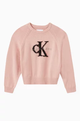Calvin klein pink sweater sale