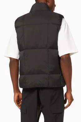 Theory shop puffer vest