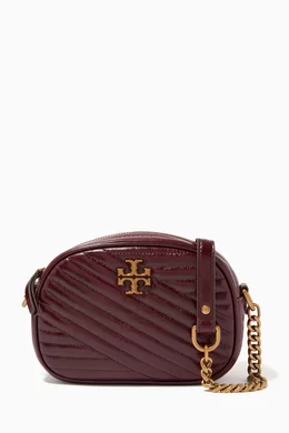 Buy Tory Burch Red Kira Chevron Glazed Small Camera Bag in Leather for  WOMEN in UAE