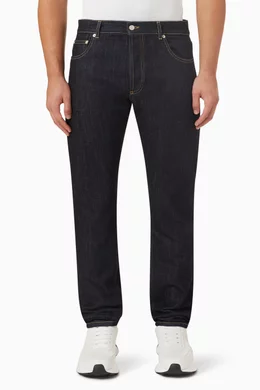 Mcqueen jeans cheap