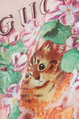 Gucci sequin cat shirt on sale