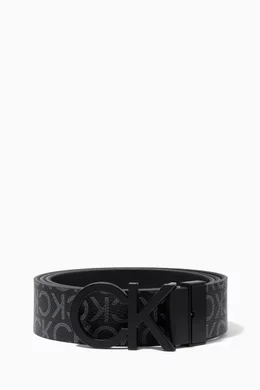 Calvin klein reversible monogram belt outlet