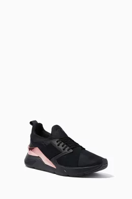 Puma muse all black clearance