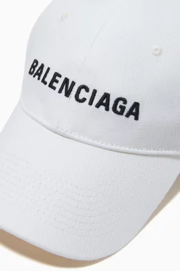 Balenciaga white hat on sale
