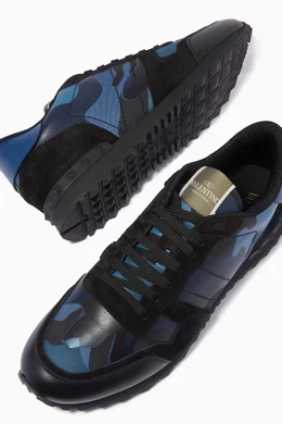 Buy Valentino Garavani Blue Valentino Garavani Camouflage