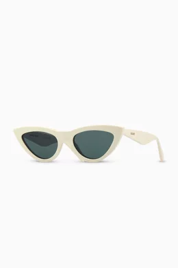 Celine ivory cat best sale eye sunglasses