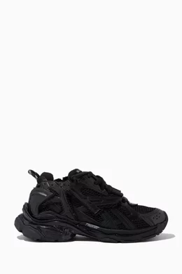 Buy Balenciaga Black Runner Sneakers in Mesh Nylon for Women in UAE Ounass