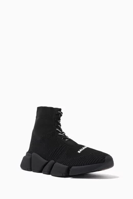 Balenciaga black speed outlet