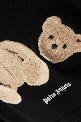 Palm Angels Sprayed logo teddy bear for Men - Brown in UAE