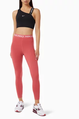 Buy Nike Black Pro Dri-Fit Asymmetric Sports Bra for Women in
