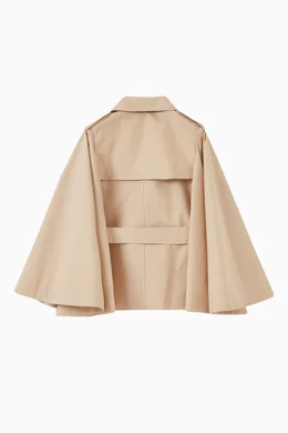 Burberry cape trench coat store