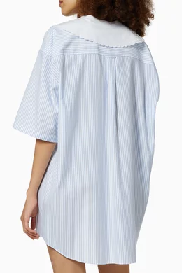 Oversized striped dress hotsell
