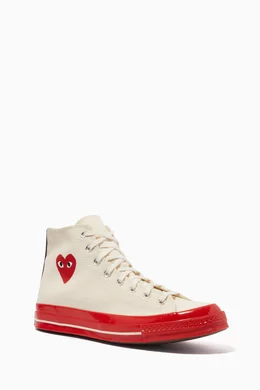 Converse on sale garcons white
