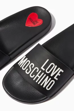 Love moschino pool slides sales