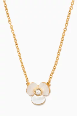 Kate spade outlet disco pansy necklace