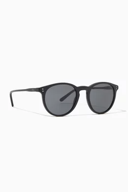 Polo wayfarer top sunglasses