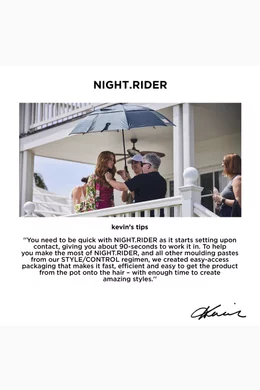 Kevin murphy top night rider