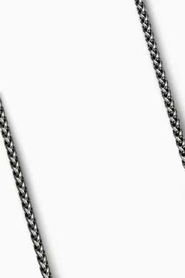 Buy David Yurman Silver Wheat Chain Necklace in Sterling Silver, 4mm for  Men in UAE