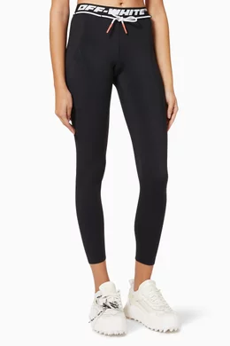 Off white active leggings hot sale