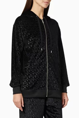 Michael kors velour hoodie online