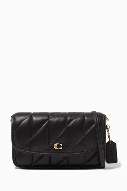 Coach quilted crossbody bag sale