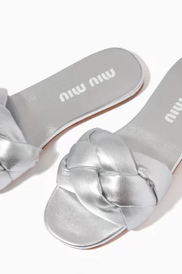 Ciabatte sales miu miu