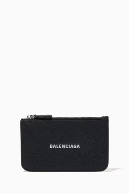 Balenciaga everyday zip card holder sales