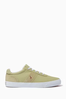 Polo ralph lauren cheap hanford canvas trainers
