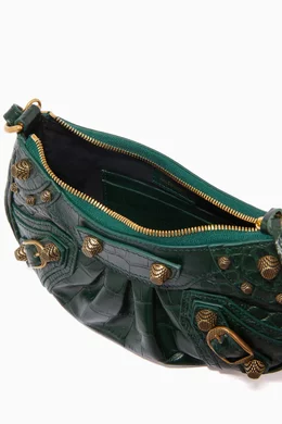 Balenciaga green purse hotsell