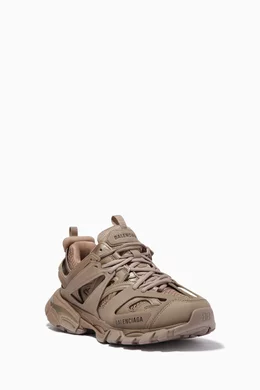 Buy Balenciaga Neutral Track Sneakers in Recycled Mesh Nylon for