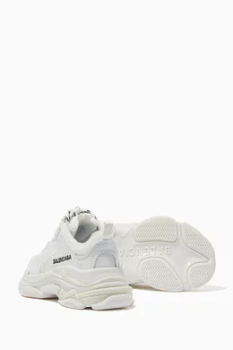 Balenciaga trainers triple s best sale white