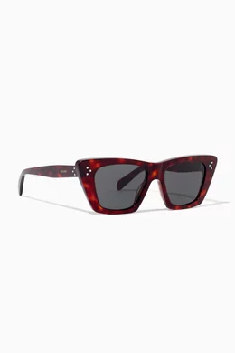 Celine angular outlet cat eye sunglasses