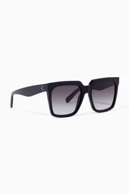 Buy Celine Black Square Sunglasses in Acetate for Women in UAE