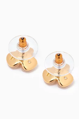 Buy Kate Spade New York Neutral Disco Pansy Studs in Metal for