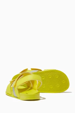 Calvin klein best sale yellow sandals