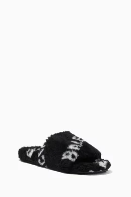 Balenciaga slippers white sales