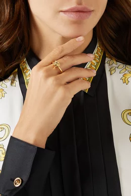 Medusa versace ring sale