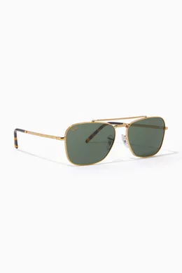 Caravan aviator sunglasses hot sale