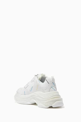 Balenciaga white outlet chunky trainers