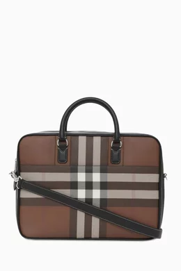 Burberry london leather briefcase sale