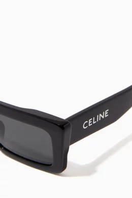 Celine flat discount top acetate sunglasses